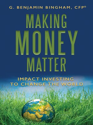 cover image of Making Money Matter